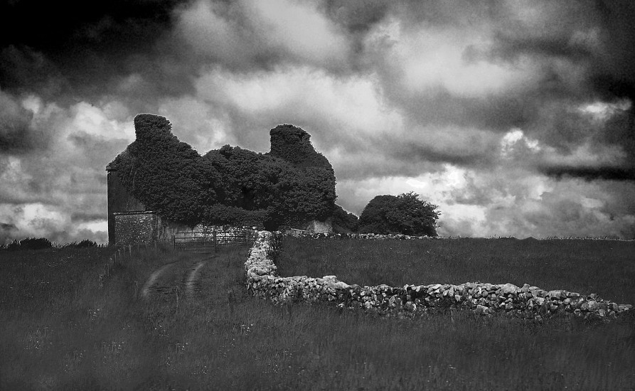 Linda Schaefer, CASTLE ON THE GALLWAY COAST ROAD
Photography, 20 1/2 x 25 in. (52.1 x 63.5 cm)
castle covered in folage, dirt road, with gate, low rock fence around property
SCL025
$500
Gallery staff will contact you 72 hours after purchase regarding any additional shipping costs.