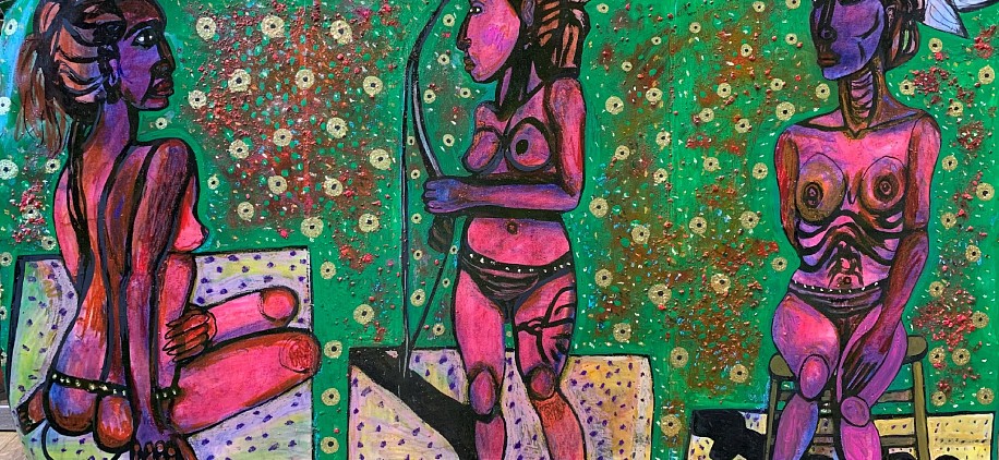 John Brandenburg, WARRIOR WOMEN, 2020
Mixed Media on Paper on Canvas, 24 x 50 in. (61 x 127 cm)
BRA525
$800
Gallery staff will contact you 72 hours after purchase regarding any additional shipping costs.