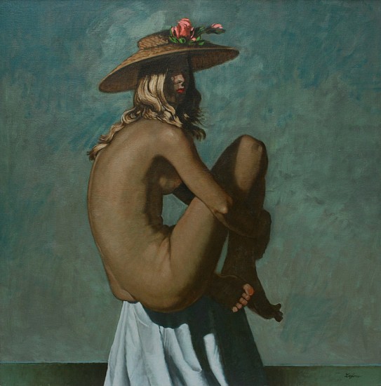 D. J. Lafon, SEATED NUDE GIRL, 1980
Oil on Canvas, 46 x 46 in. (116.8 x 116.8 cm)
LAF1049
$5,800
Gallery staff will contact you 72 hours after purchase regarding any additional shipping costs.