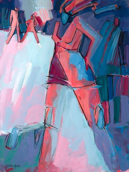 Janice Mathews-Gordon, SURVIVOR, 2019
Acrylic and Charcoal on Canvas, 48 x 36 in.
JMG102