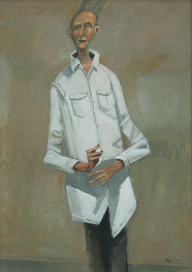 D. J. Lafon, WHITE SHIRT, 2001
Oil, 28 x 20 in. (71.1 x 50.8 cm)
LAF0346
$3,800
Gallery staff will contact you 72 hours after purchase regarding any additional shipping costs.