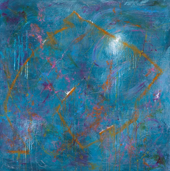 Karen Mosbacher, 3 SUITES, MAX REGER
Acrylic on Canvas, 36 x 36 x 1 1/2 in. (91.4 x 91.4 x 3.8 cm)
KMB018