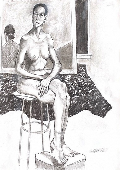 D. J. Lafon, WOMAN ON STOOL #2, 1996
Charcoal on Paper, 23 1/4 x 17 1/2 in. (59 x 44.5 cm)
LAF2095
$495
Gallery staff will contact you 72 hours after purchase regarding any additional shipping costs.