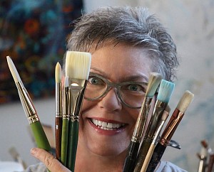 Karen Mosbacher Press: I Paint Music, April  7, 2020 - Joy Reed Belt