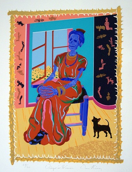 Dan Kiacz, DIEGO'S WOMAN
Serigraph, 11 x 15 in. (27.9 x 38.1 cm)
Unframed
KIA032
$475
Gallery staff will contact you 72 hours after purchase regarding any additional shipping costs.