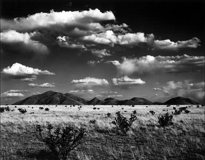 Brett Weston, DESERT LANDSCAPE, NEW MEXICO, 1971
Silver Gelatin Print, 7 5/8 x 9 1/2 in. (19.4 x 24.1 cm)
WES233