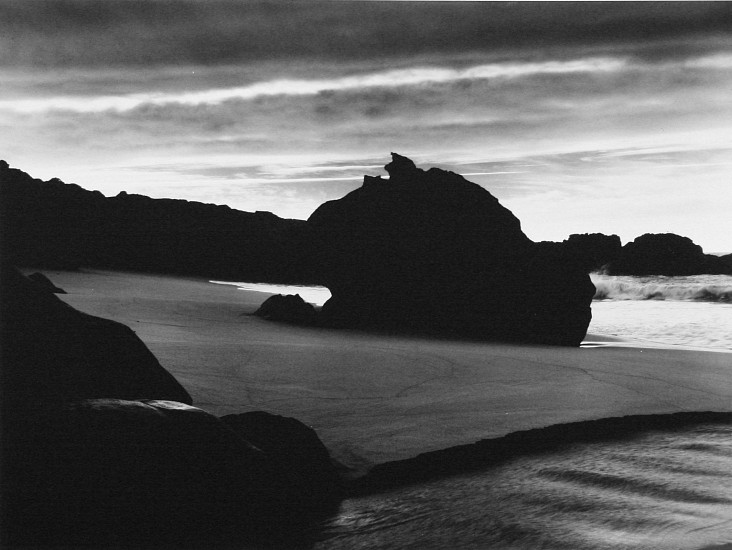 Brett Weston, UNTITLED (SHORELINE, GARRAPATA, CALIFORNIA), 1955
Silver Gelatin Print, 16 x 20 in. (40.6 x 50.8 cm)
WES173