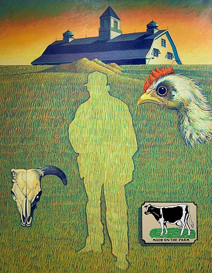 D. J. Lafon, GHOST FARMER, 1999
Acrylic on Canvas, 64 x 50 in. (162.6 x 127 cm)
LAF2104
$5,200
Gallery staff will contact you 72 hours after purchase regarding any additional shipping costs.