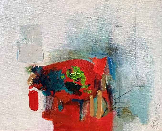 Beth Hammack, RED TALKS I, 2021
Acrylic on Canvas, 16 x 20 in. (40.6 x 50.8 cm)
HAM933
