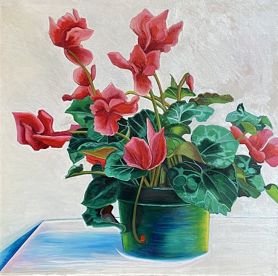 Carol Beesley, CYCLAMEN
Oil on Canvas, 30 x 30 in. (76.2 x 76.2 cm)
BEE164
$2,800
Gallery staff will contact you 72 hours after purchase regarding any additional shipping costs.