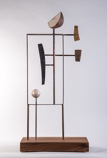 John Wolfe, S21-11
Steel, Ceramic, Wood, Found Objects, 29 x 14 x 7 in. (73.7 x 35.6 x 17.8 cm)
WOL922
$1,800
Gallery staff will contact you 72 hours after purchase regarding any additional shipping costs.