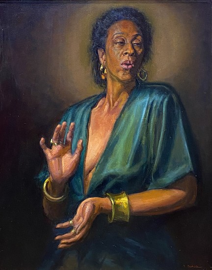 Sam Echols, LADY OF JAZZ
Oil on Canvas, 30 x 24 in. (76.2 x 61 cm)
ECH009
$1,800
Gallery staff will contact you 72 hours after purchase regarding any additional shipping costs.