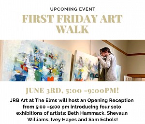 Beth Hammack Press: FIRST FRIDAY ART WALK!, May 31, 2022