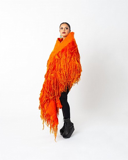Stella Thomas Designs, LONG ORANGE WRAP
Felted Art, 64 x 23 in. (162.6 x 58.4 cm)
THOM530
$2,000
Gallery staff will contact you 72 hours after purchase regarding any additional shipping costs.