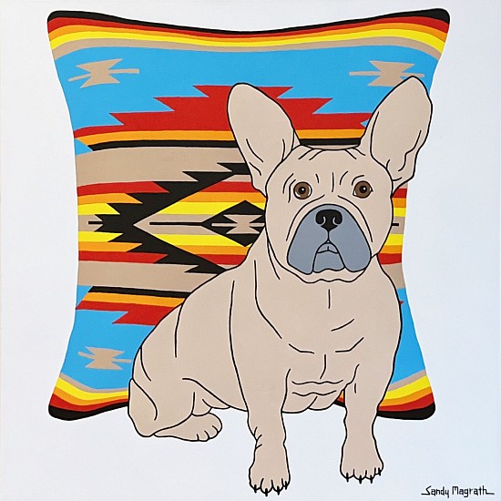 Sandy Magrath, Frenchie
Acrylic on Canvas, 24 x 24 in. (61 x 61 cm)
MA013
$900
Gallery staff will contact you 72 hours after purchase regarding any additional shipping costs.