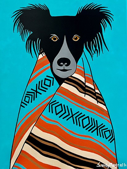 Sandy Magrath, Black Dog in Indian Blanket
Acrylic on Canvas, 18 x 24 in. (45.7 x 61 cm)
MA001
$450
Gallery staff will contact you 72 hours after purchase regarding any additional shipping costs.