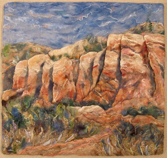 Pamela Husky, ABIQUIU CLIFFS
Fiber Art, 45 x 43 in. (114.3 x 109.2 cm)
PHU017
$3,360
Gallery staff will contact you 72 hours after purchase regarding any additional shipping costs.