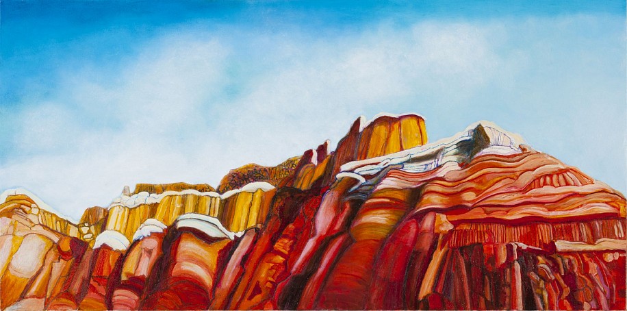 Carol Beesley, RIDGE. ECHO CANYON, NM, 2016
Mixed Media, 24 x 48 in. (61 x 121.9 cm)
BEE110
$4,500
Gallery staff will contact you 72 hours after purchase regarding any additional shipping costs.