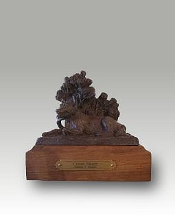 Harold T Holden, Cedar Shade
Bronze, 5 x 6 1/2 x 4 in. (12.7 x 16.5 x 10.2 cm)
HAR0046
$1,900
Gallery staff will contact you 72 hours after purchase regarding any additional shipping costs.