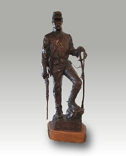 Harold T Holden, Corporal Noah Van Buren Ness
Bronze, 18 x 5 x 5 in. (45.7 x 12.7 x 12.7 cm)
HAR0047
$3,900
Gallery staff will contact you 72 hours after purchase regarding any additional shipping costs.