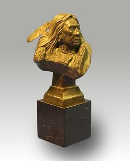 Harold T Holden, Nomad
Bronze, 7 x 5 x 5 in. (17.8 x 12.7 x 12.7 cm)
0060
$1,900
Gallery staff will contact you 72 hours after purchase regarding any additional shipping costs.