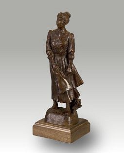 Harold T Holden, The Letter
Bronze, 16 1/2 x 6 x 5 in. (41.9 x 15.2 x 12.7 cm)
HAR0055
$2,900
Gallery staff will contact you 72 hours after purchase regarding any additional shipping costs.