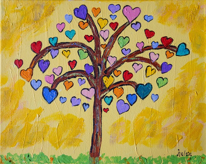 Helen Ford Wallace, Tree Hearts Primitive
Acrylic on Canvas, 8 x 10 in. (20.3 x 25.4 cm)
WAL0024
$100
Gallery staff will contact you 72 hours after purchase regarding any additional shipping costs.