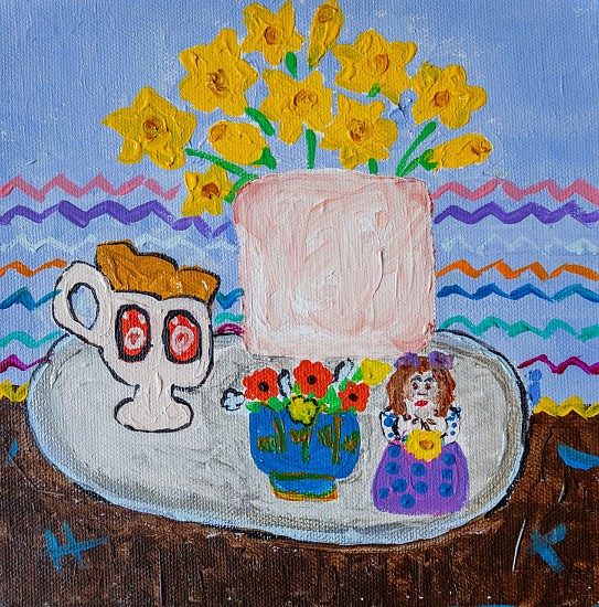 Helen Ford Wallace, Favorite Things Primitive
Acrylic on Canvas, 8 x 8 in. (20.3 x 20.3 cm)
WAL0027
$10
Gallery staff will contact you 72 hours after purchase regarding any additional shipping costs.