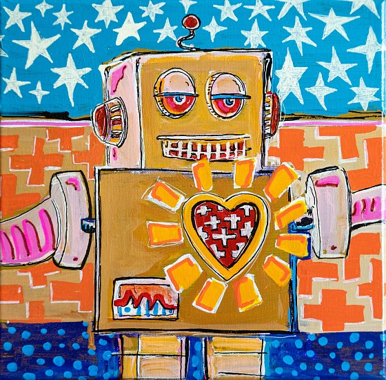 Clint Stone, Plussy Star Bot, 2023
Acrylic on Canvas, 12 x 12 in. (30.5 x 30.5 cm)
STN0006
$95
Gallery staff will contact you 72 hours after purchase regarding any additional shipping costs.