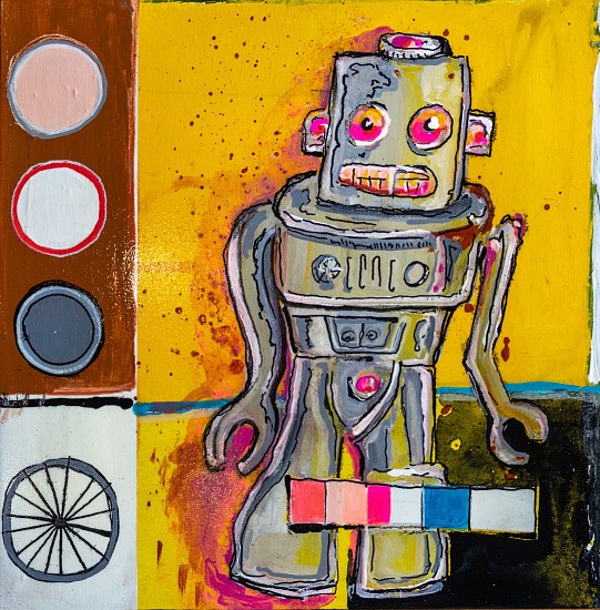 Clint Stone, Support Bot, 2024
Acrylic on Panel, 12 x 12 in. (30.5 x 30.5 cm)
STN0002
$95
Gallery staff will contact you 72 hours after purchase regarding any additional shipping costs.